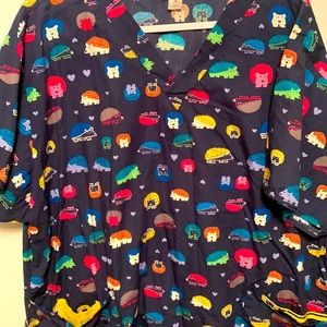 Wonder wink scrub top. STILL AVAILABLE